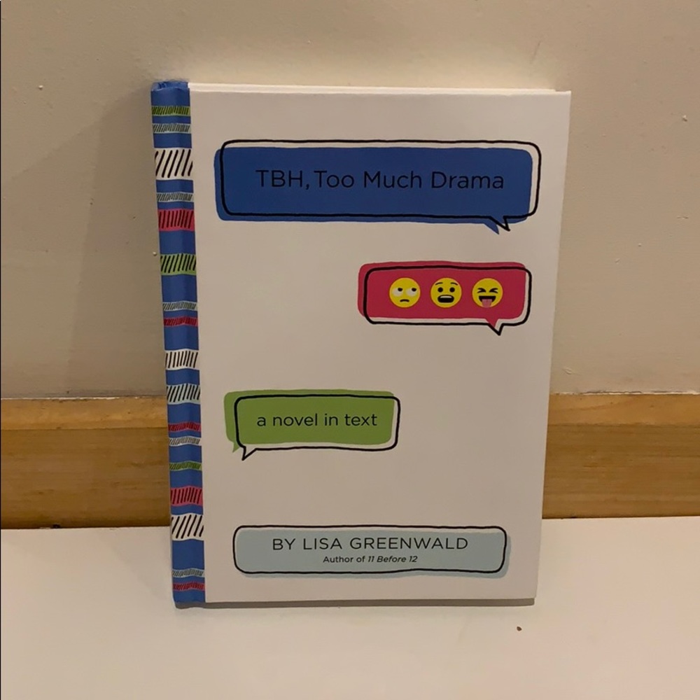 TBH too much drama book written in text